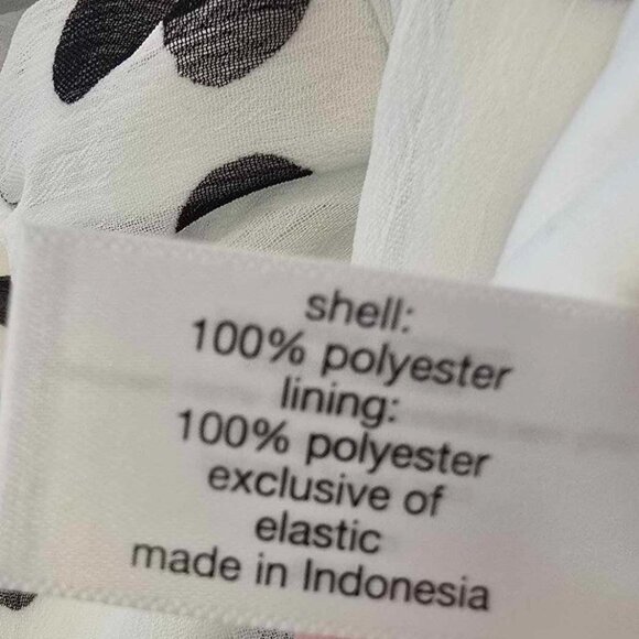 Lane Bryant Smocked Cuff-Sleeve Square-Neck Fit & Flare Dress - Polka Dots NWT - Picture 11 of 11